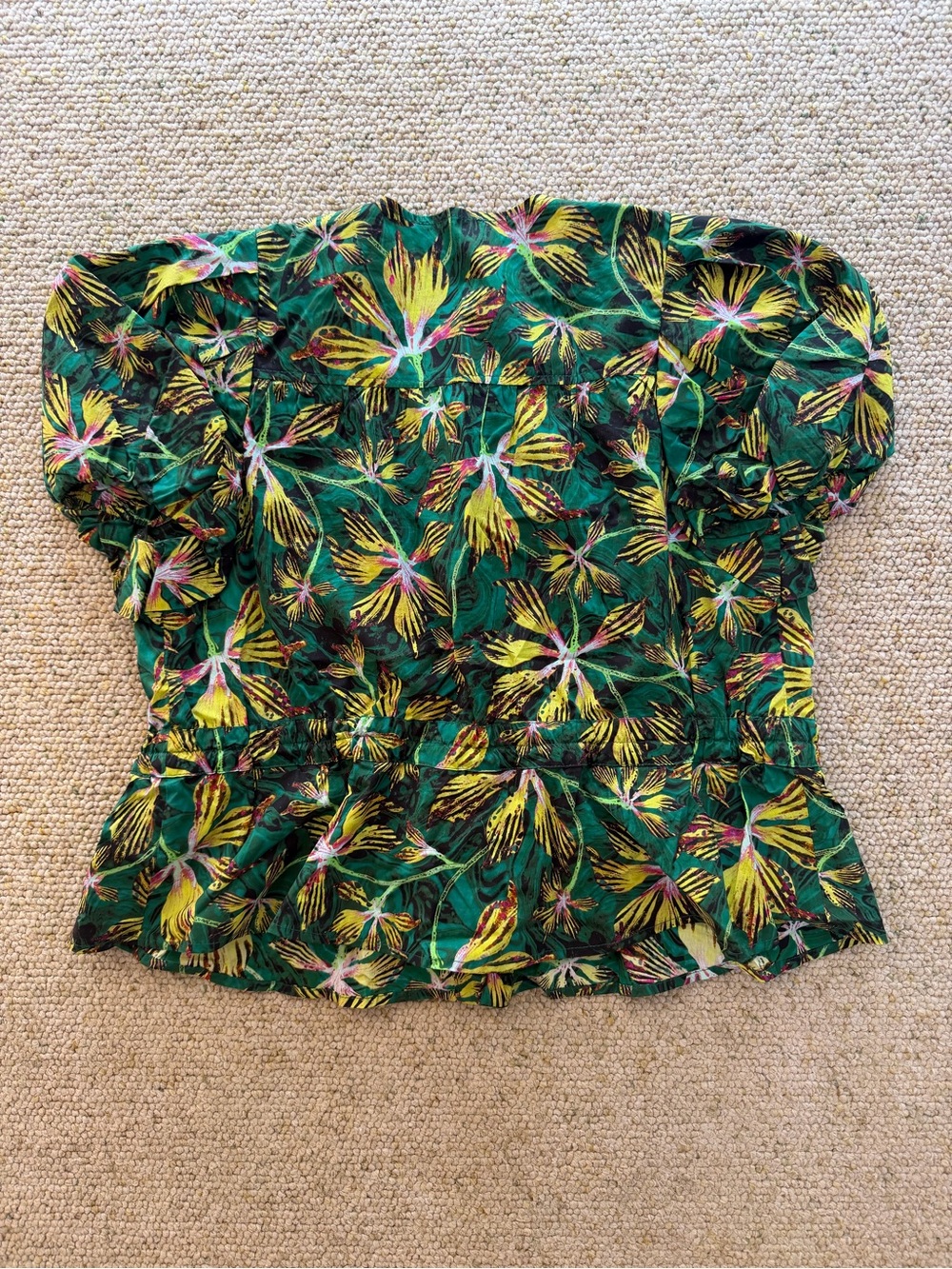 Ulla Johnson Mila Top in Tiger-Lily - Picture 3 of 5